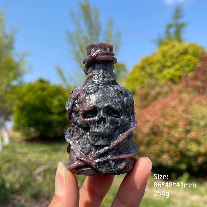 Natural Crystal Carved Magic Bottle