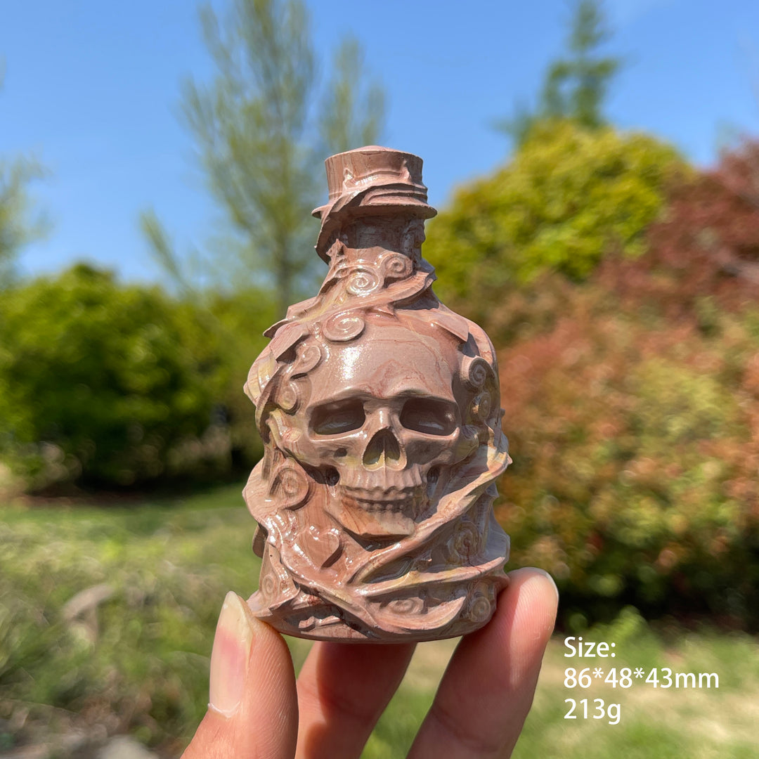 Natural Crystal Carved Magic Bottle
