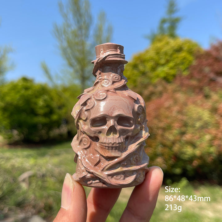 Natural Crystal Carved Magic Bottle