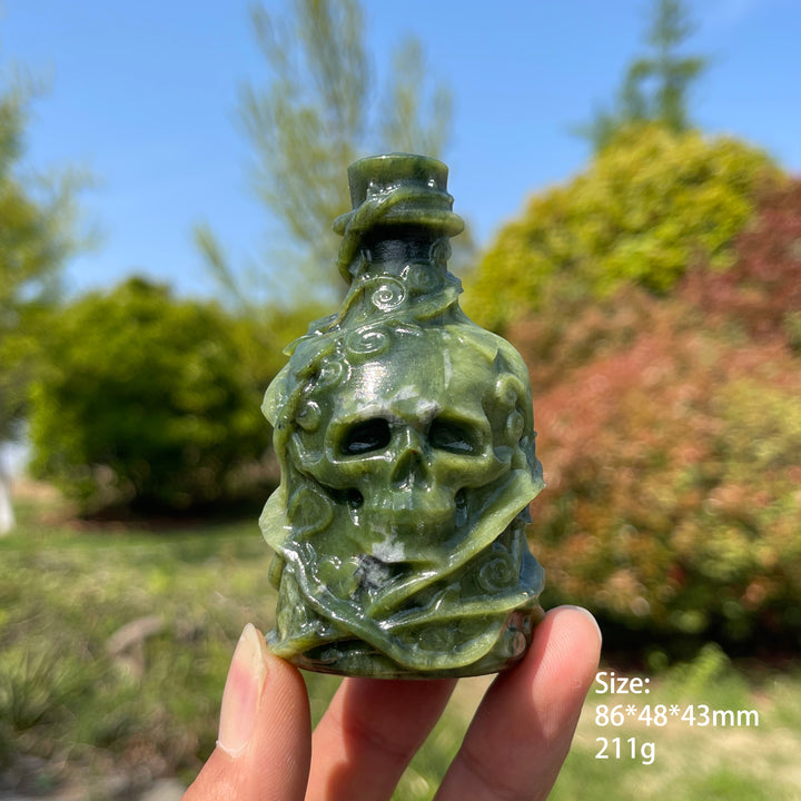 Natural Crystal Carved Magic Bottle