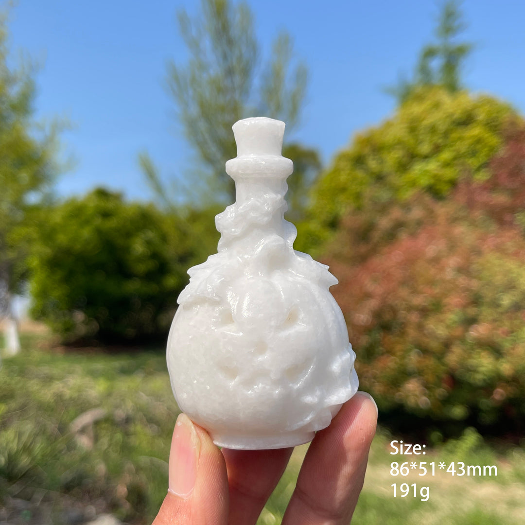 Natural Crystal Carved Magic Bottle
