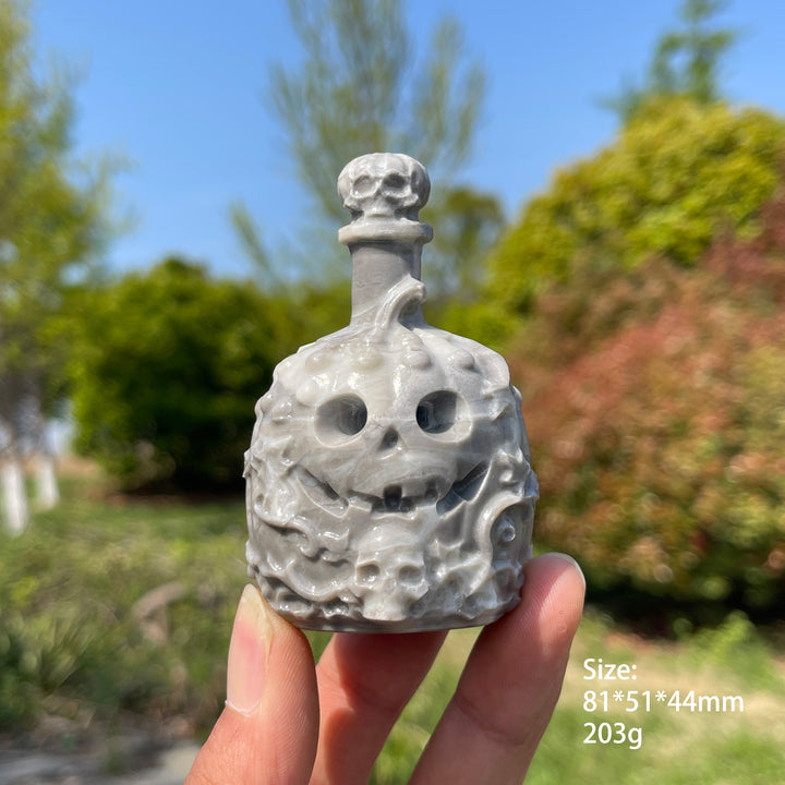 Natural Crystal Carved Magic Bottle