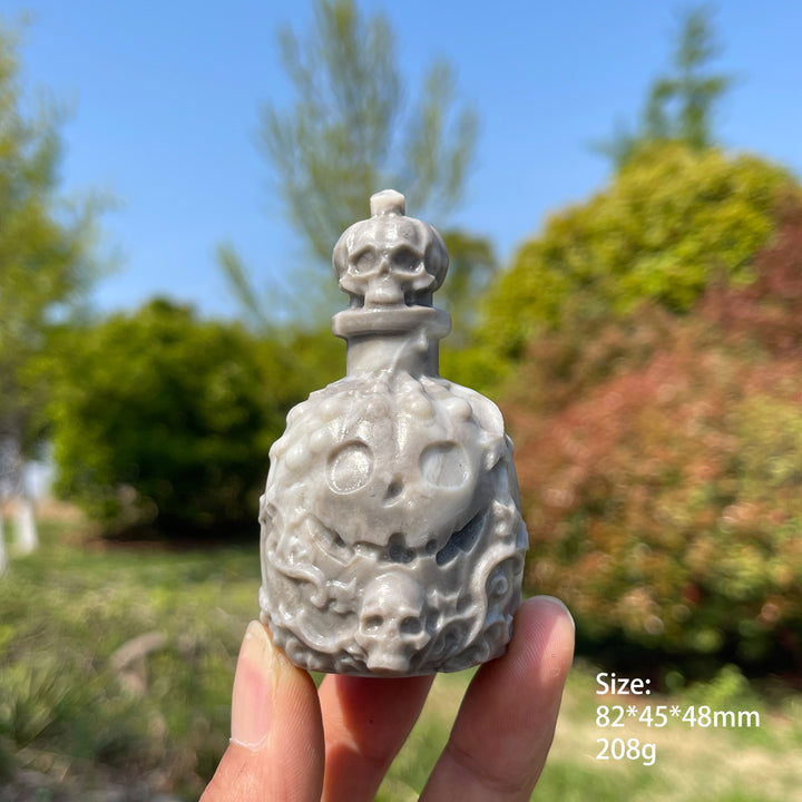 Natural Crystal Carved Magic Bottle