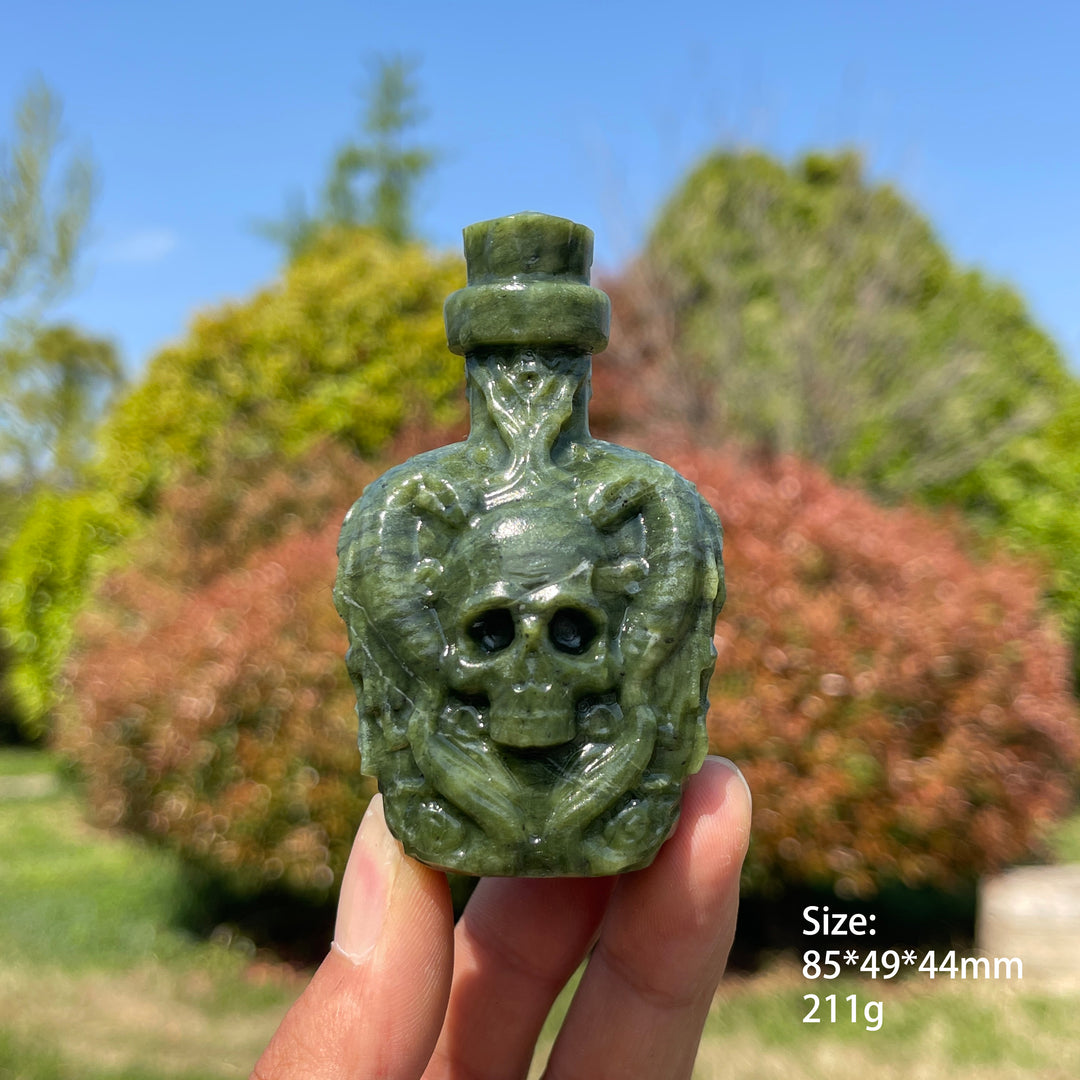 Natural Crystal Carved Magic Bottle