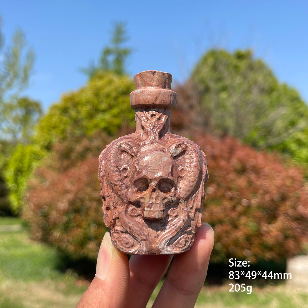 Natural Crystal Carved Magic Bottle
