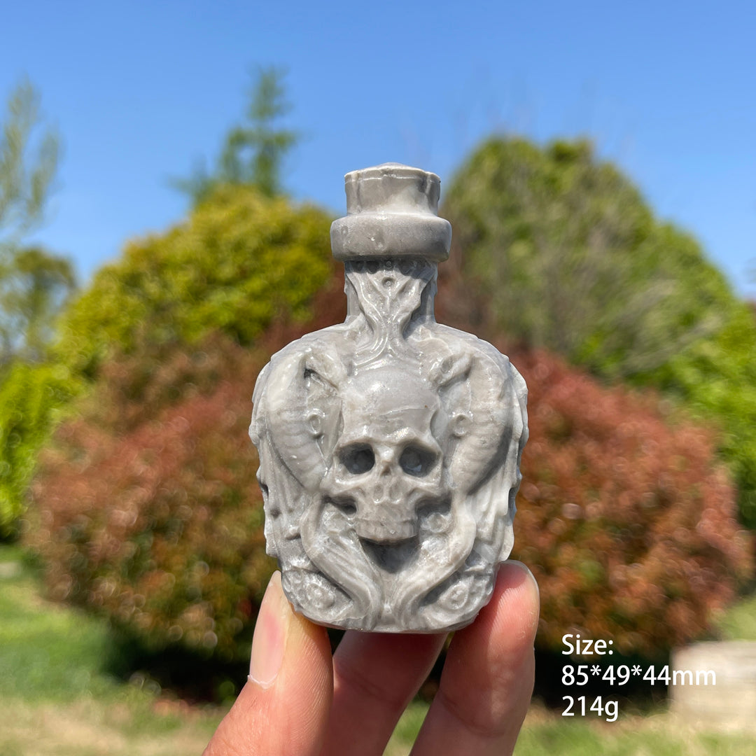 Natural Crystal Carved Magic Bottle