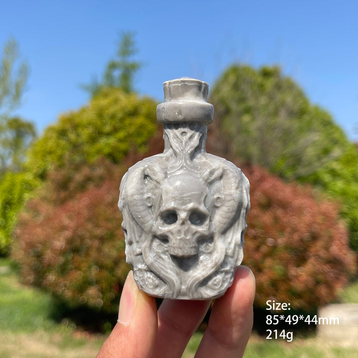 Natural Crystal Carved Magic Bottle