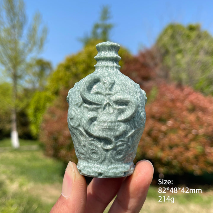 Natural Crystal Carved Magic Bottle