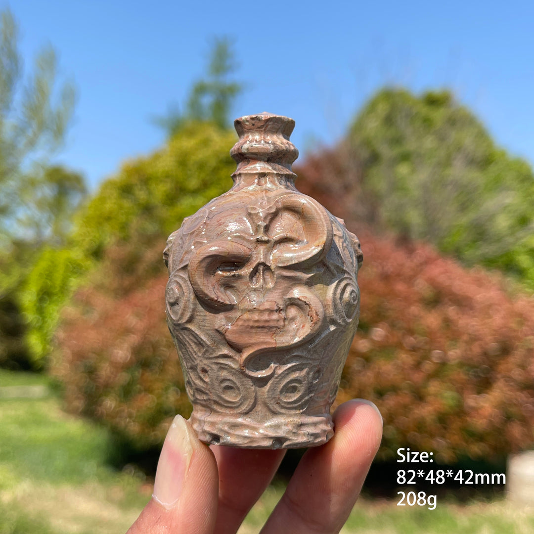 Natural Crystal Carved Magic Bottle