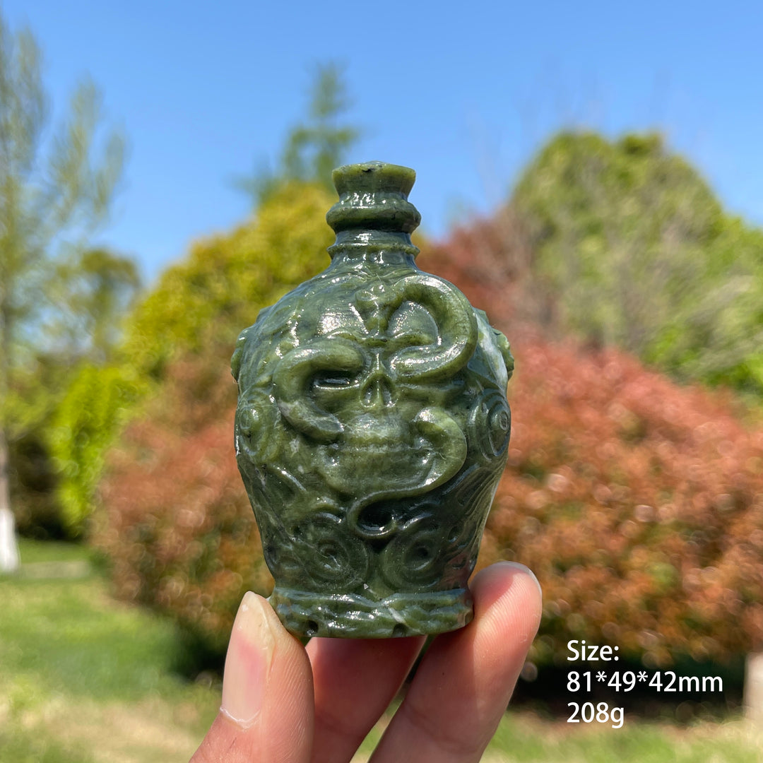 Natural Crystal Carved Magic Bottle