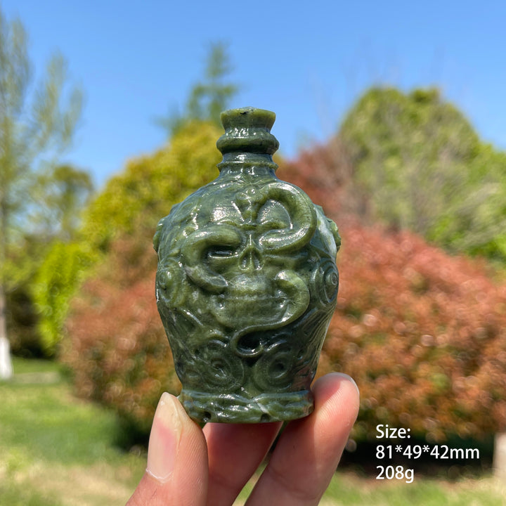 Natural Crystal Carved Magic Bottle