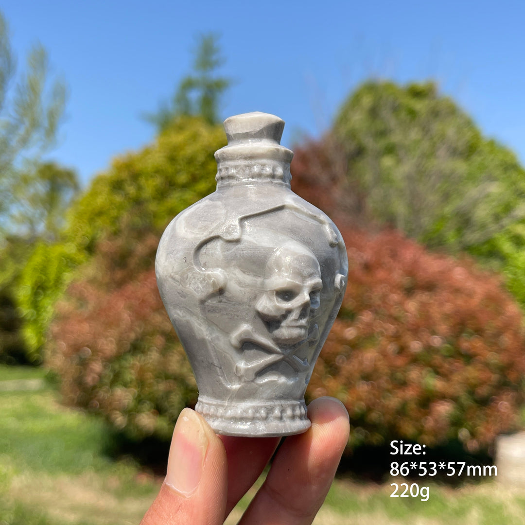 Natural Crystal Carved Magic Bottle