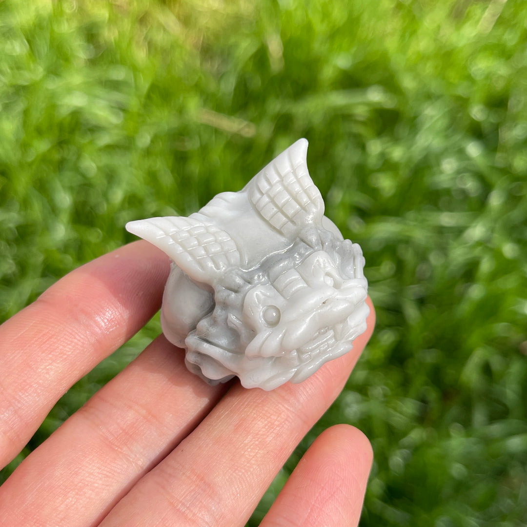 Natural Crystal TaiJi Stone Dragon Turtle