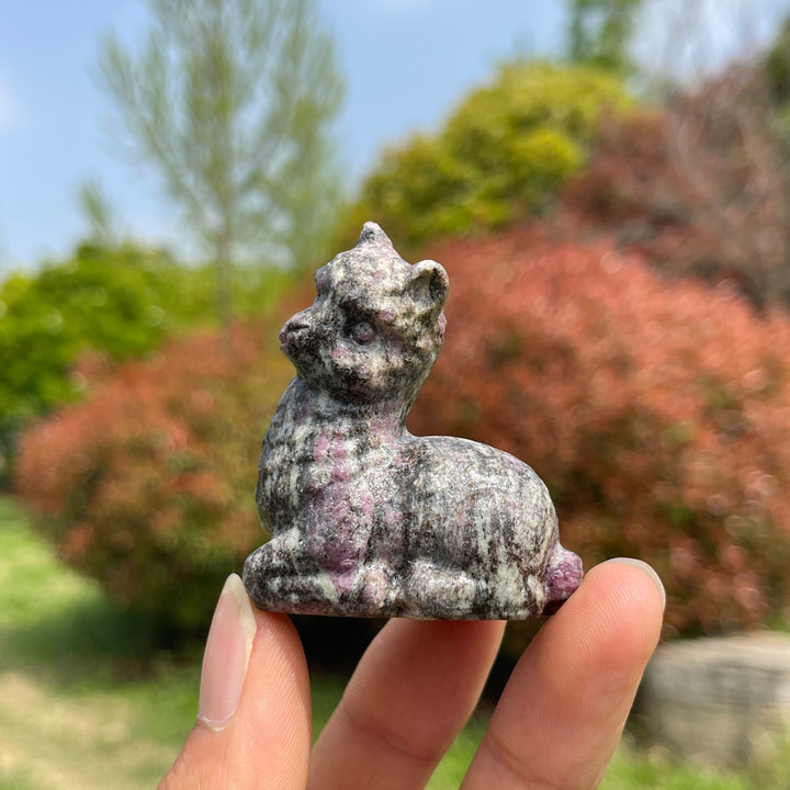 Natural Crystal Carving Alpaca