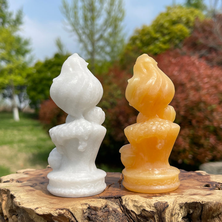 Natural Crystal Mermaid Carving
