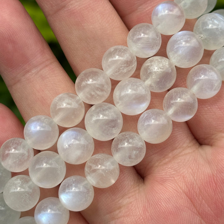 Blue Moonstone Bracelet 8.8-9.9mm