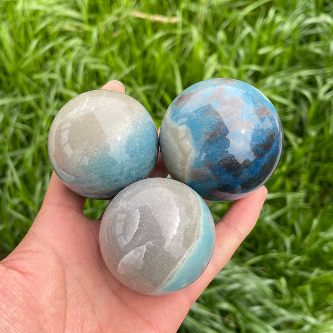 Natural Crystal Trolleite Sphere