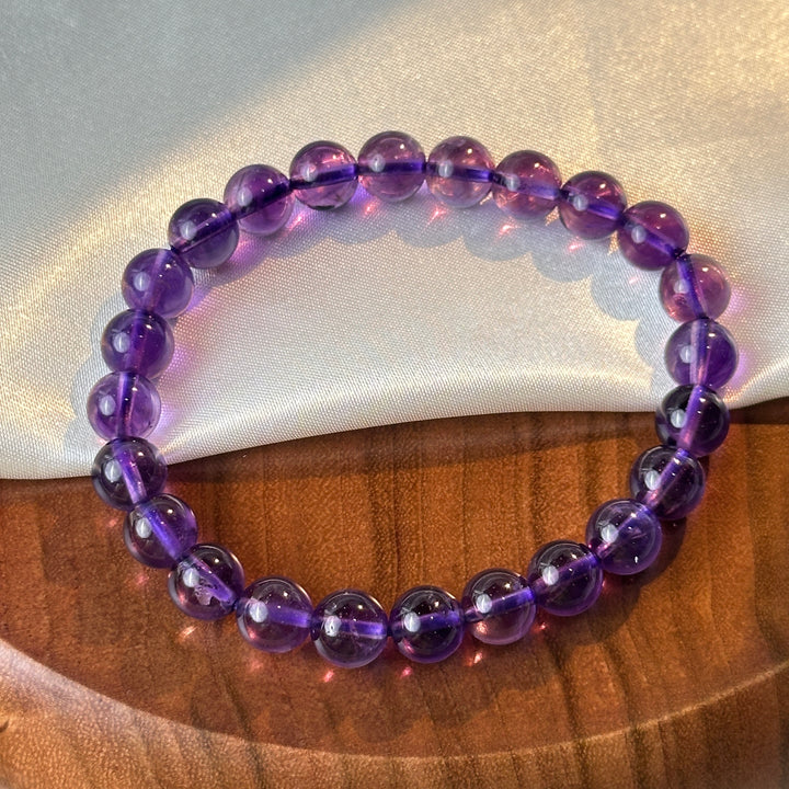 Amethyst Bracelet 7.8-8.1mm