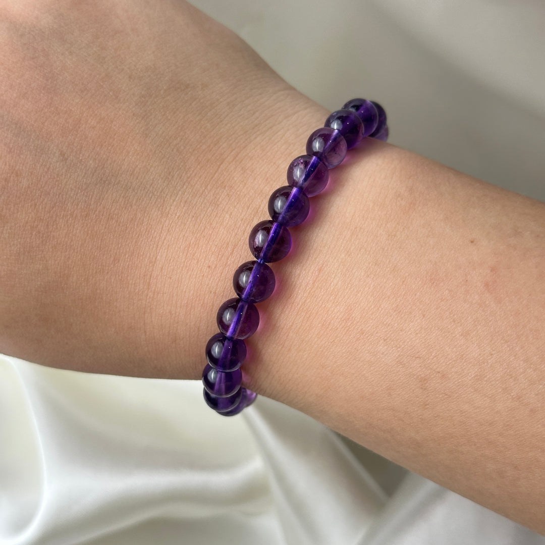 Amethyst Bracelet 7.8-8.1mm