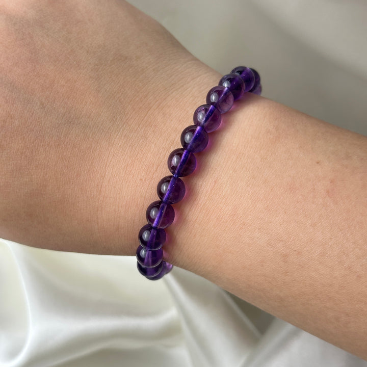 Amethyst Bracelet 7.8-8.1mm