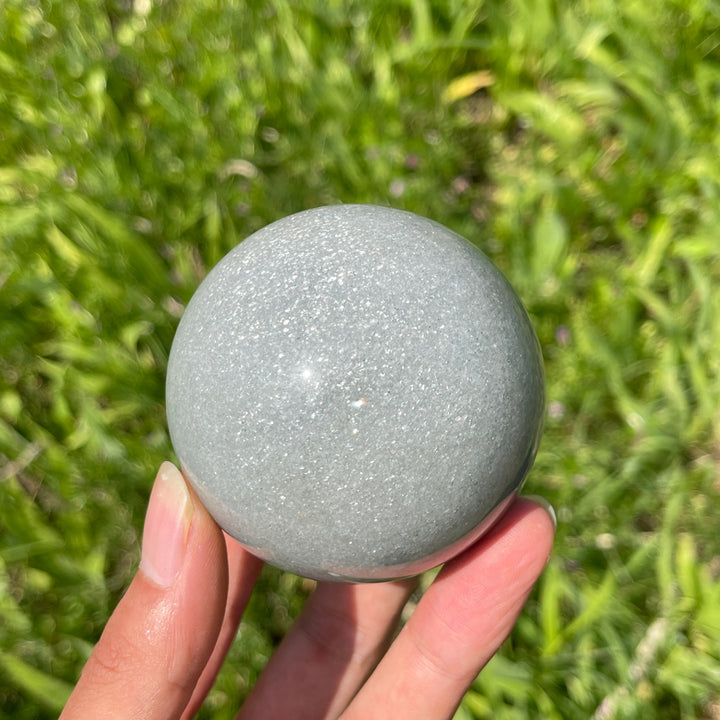 Natural Crystal Quartzite Sphere
