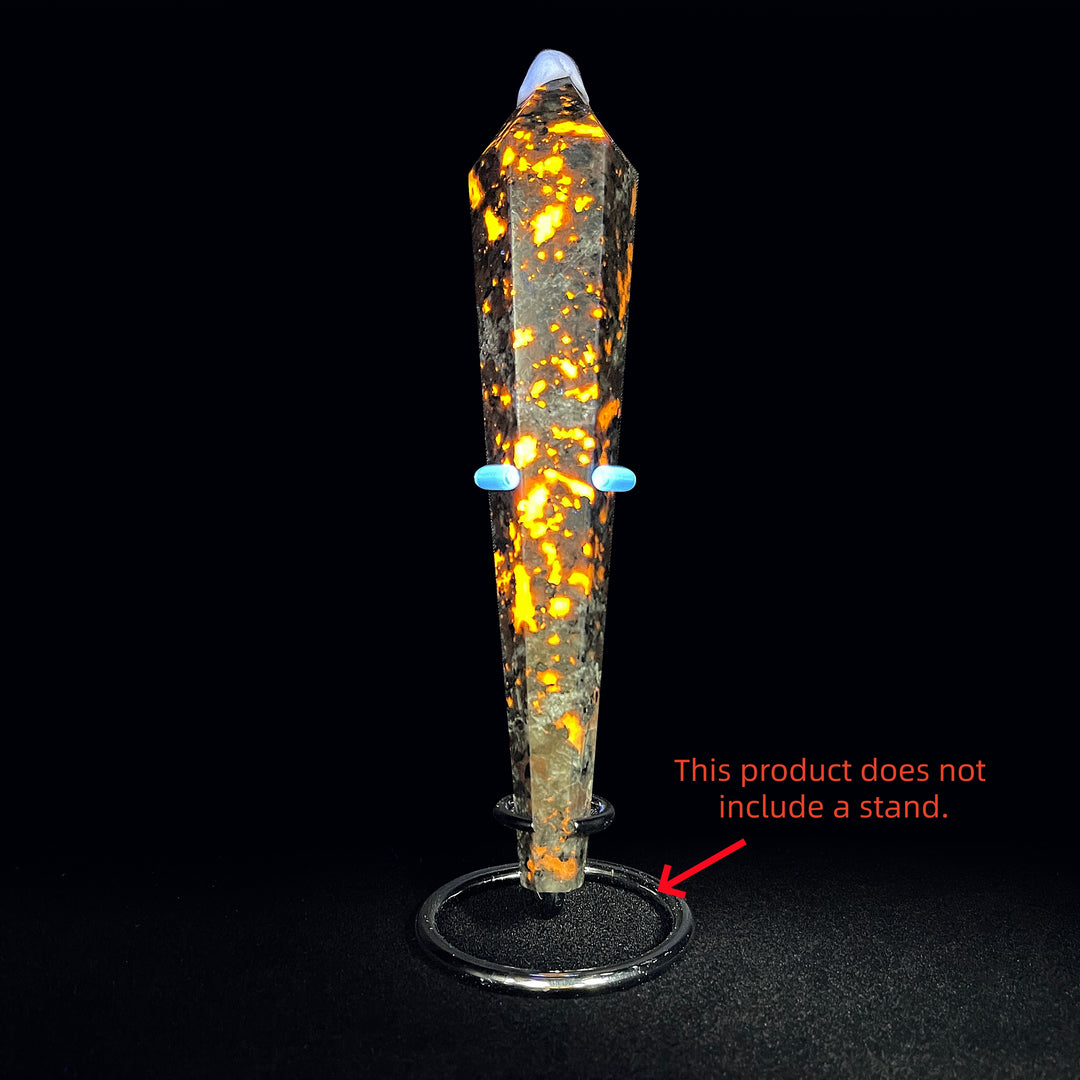 Natural Crystal Yooperlite Wand
