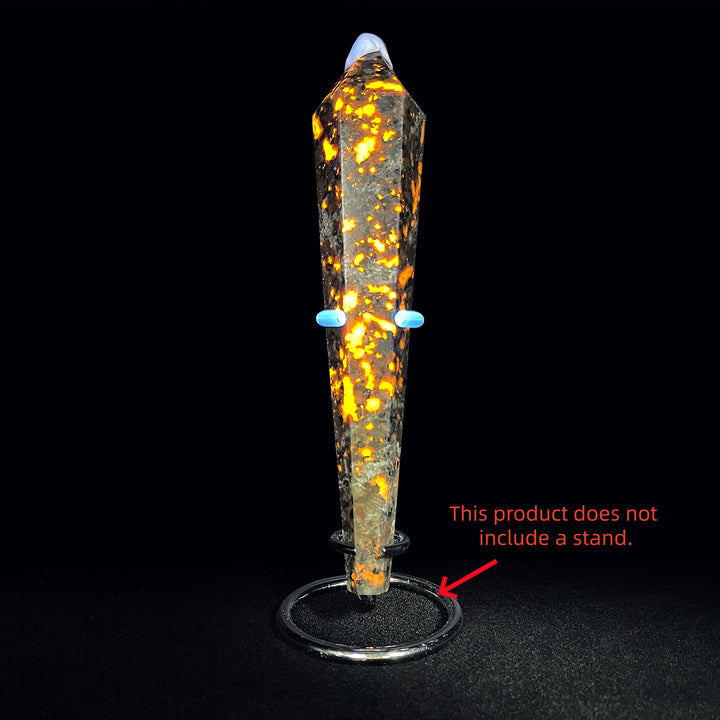 Natural Crystal Yooperlite Wand