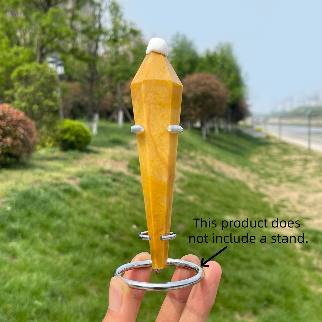 Natural Yellow Aventurine Crystal Wand