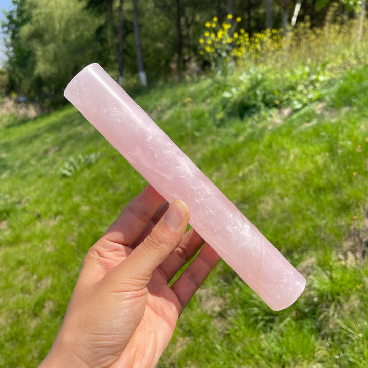 Natural Rose Quartz Bracelet Holder