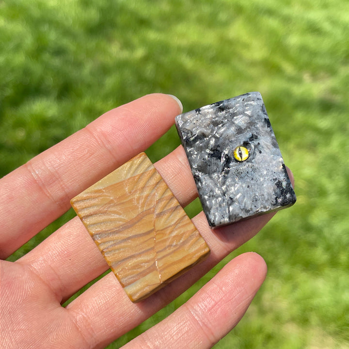 Natural Crystal Dragon Book Carving