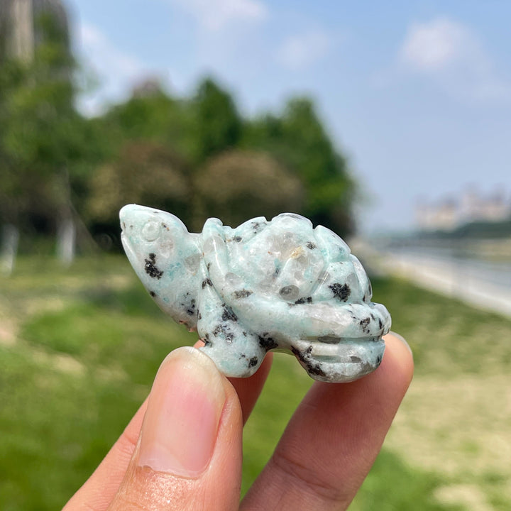 Natural Crystal Carving Turtle
