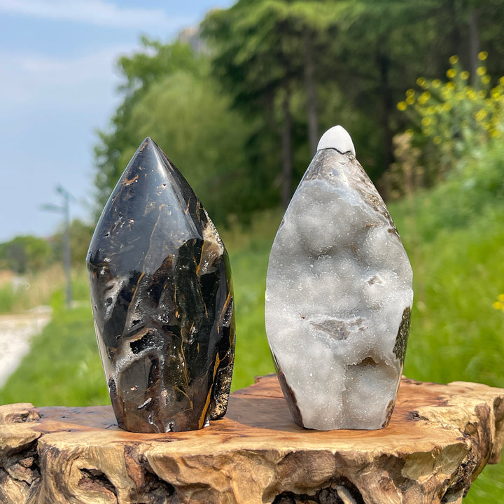 Unique,Natural Natural Sphalerite Teardrop