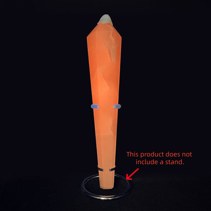 Natural Crystal Pink Calcite Wand