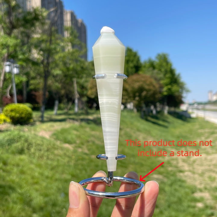 Natural Crystal Afghanistan Jade Wand