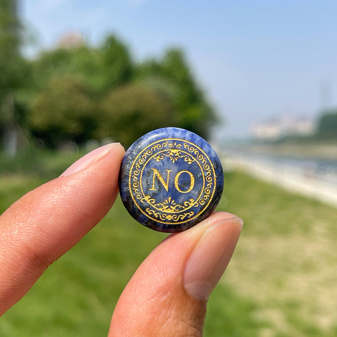 Natural Crystal Decision Coin