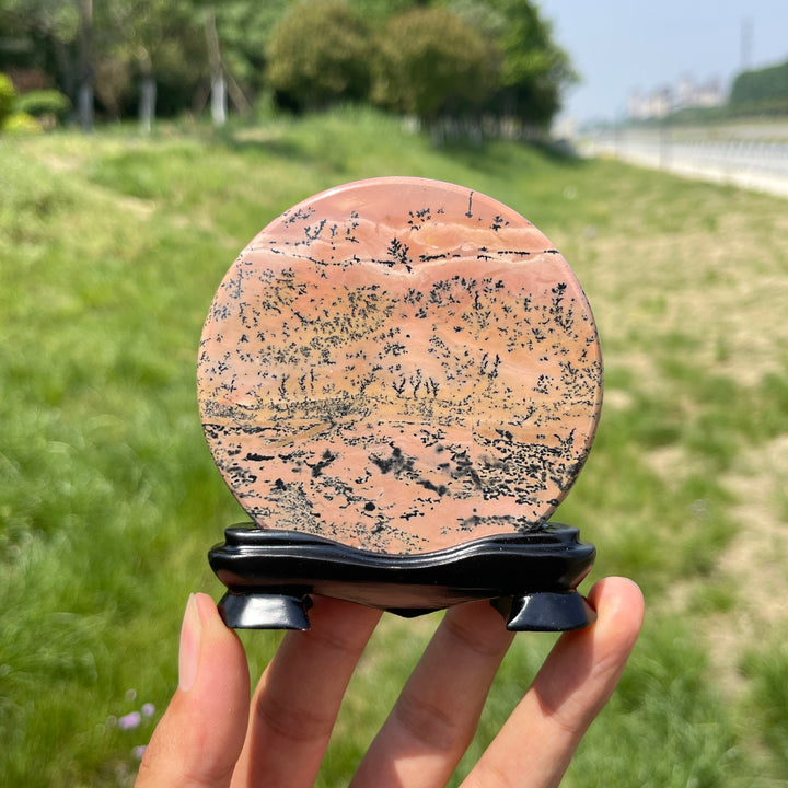 Natural Picture Jasper Crystal Ornament