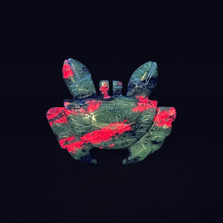 Natural Crystal Whimsical Crab Carving