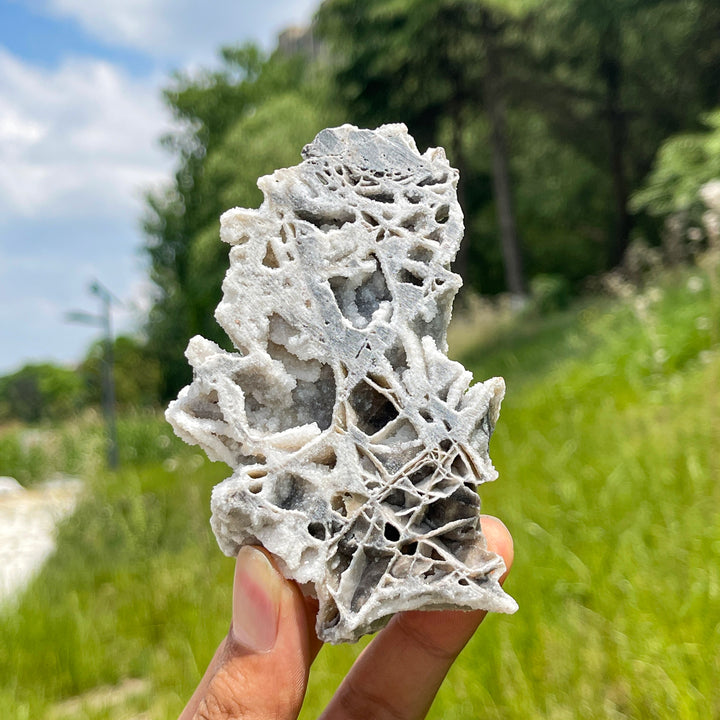 Unique,Natural Sphalerite Crystal Slice