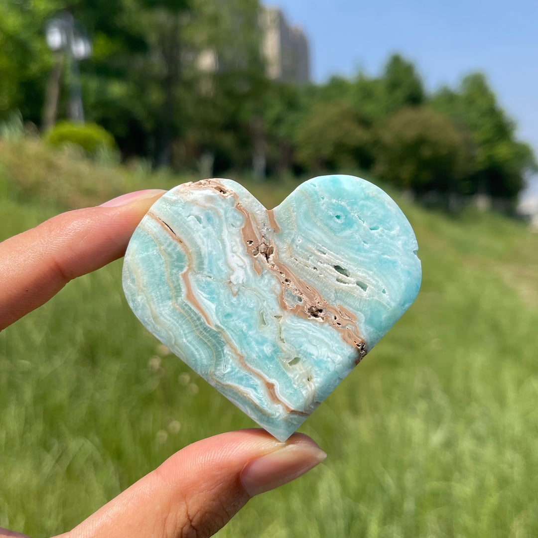 Hemimorphite Heart