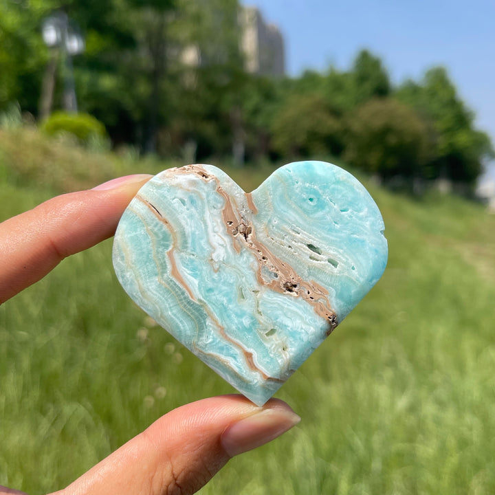 Hemimorphite Heart