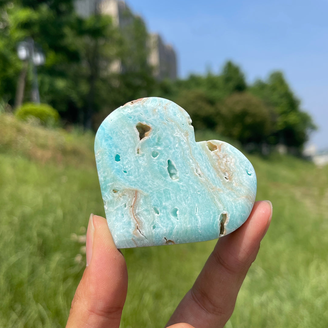 Hemimorphite Heart