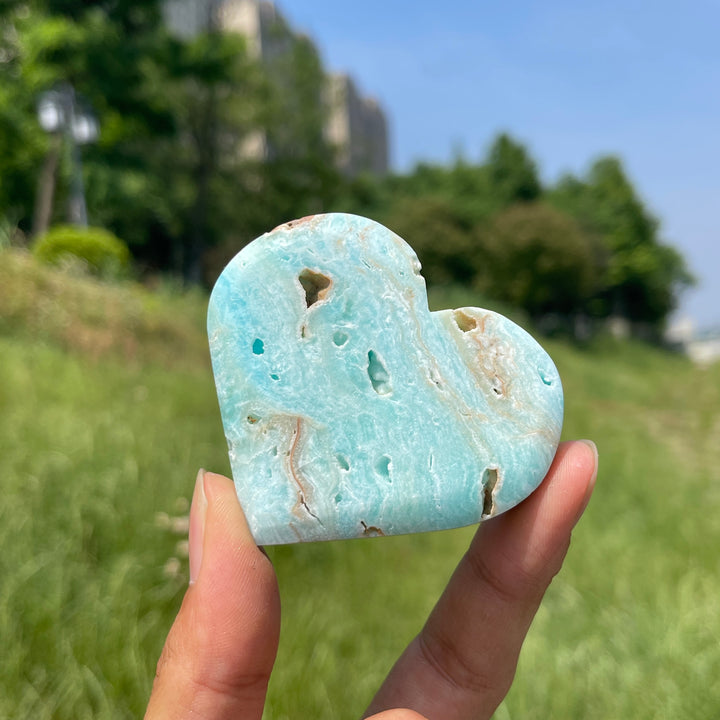 Hemimorphite Heart