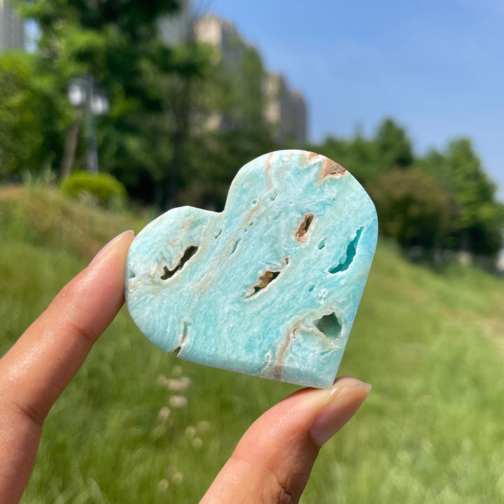 Hemimorphite Heart