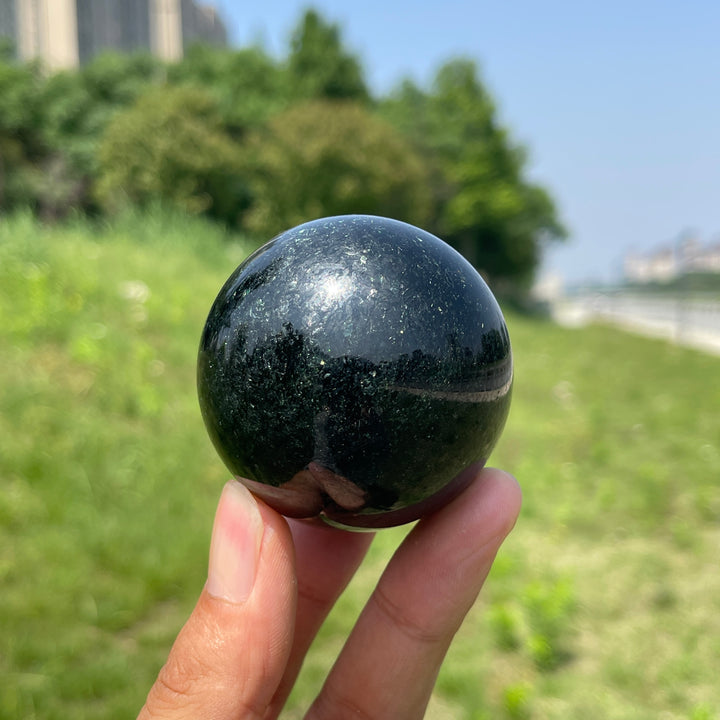 Natural Biotite Crystal Sphere