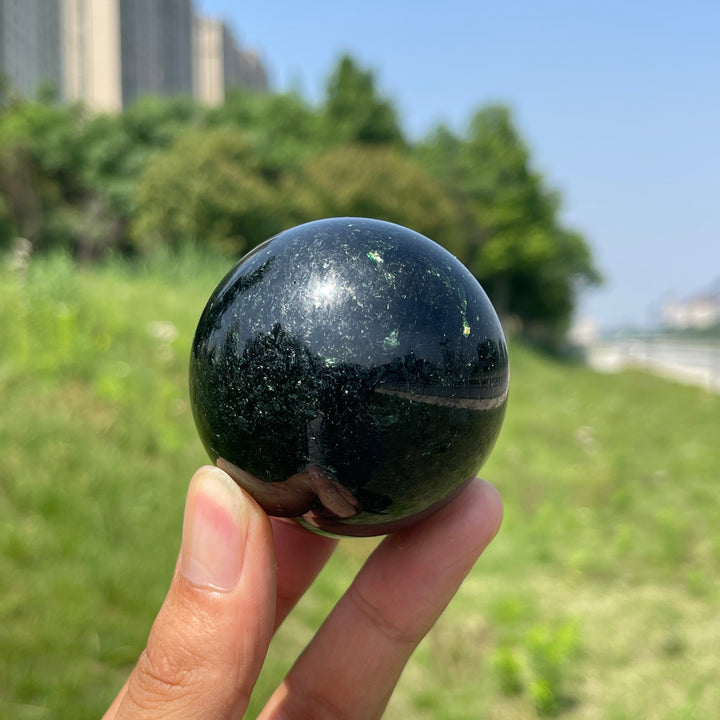 Natural Biotite Crystal Sphere