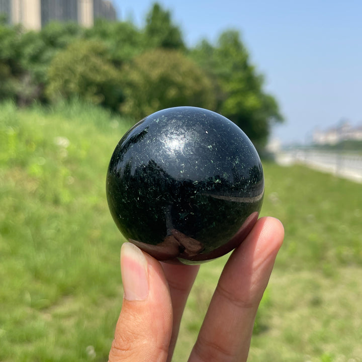Natural Biotite Crystal Sphere