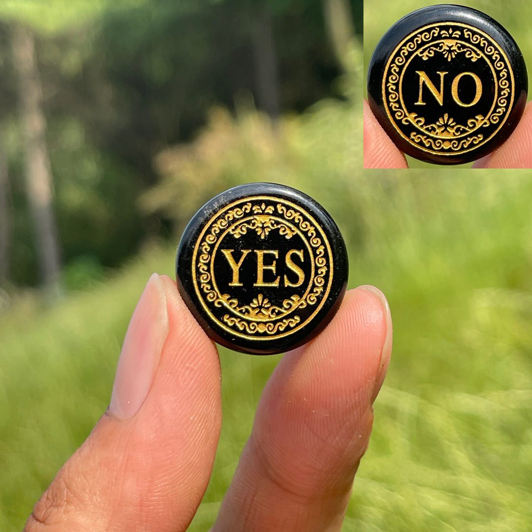 Natural Crystal Decision Coin