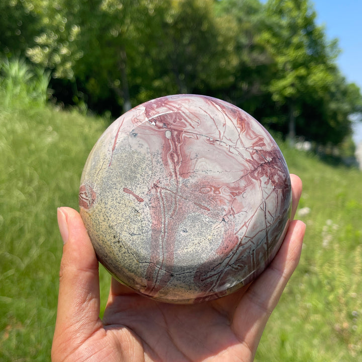 Natural Artistic Picture Jasper Incense Burner