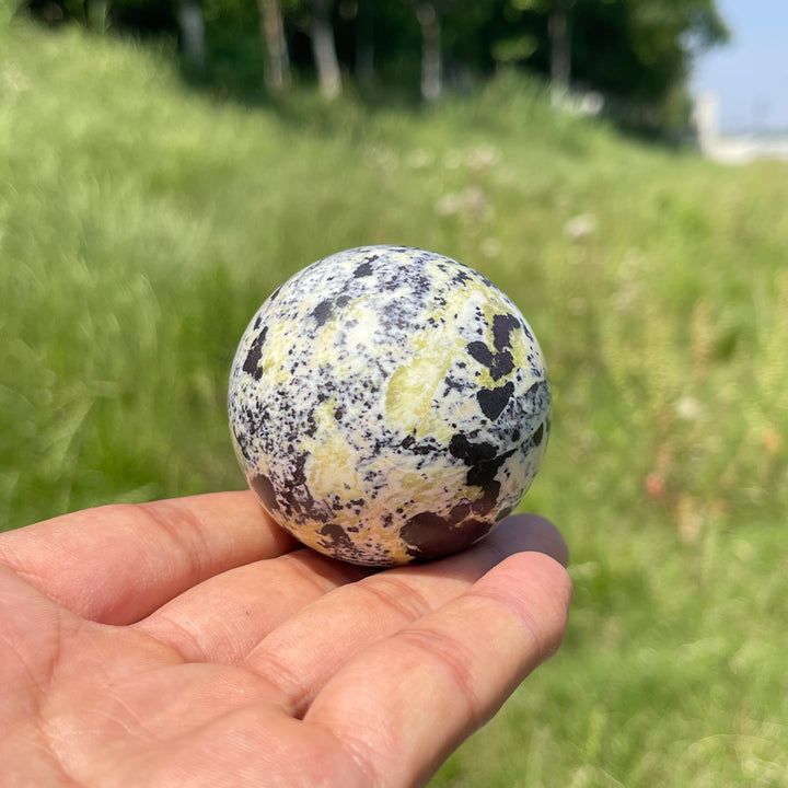 Natural Crystal Round Serpentine Sphere