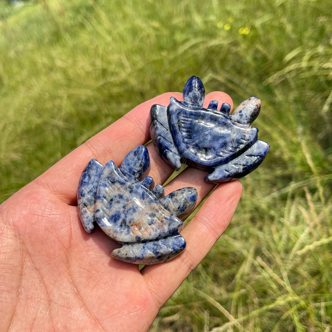 Natural Crystal Tranquil Crab Carving